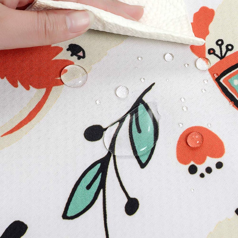 CLCROBD Splat Mat for Under High Chair/Arts/Crafts by , 51" Baby Anti-Slip Food Splash and Spill Mat for Eating Mess, Waterproof Floor Protector and Table Cloth - Image 4